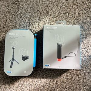 GoPro Travel Kit with Black and Red Floating hand Grip